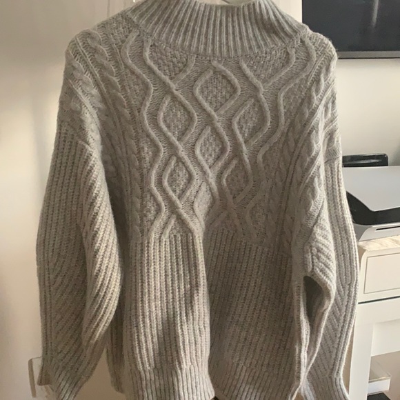 Grey winter sweater - Picture 1 of 4